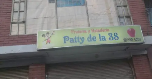 FRUTERIA Y HELADERIA PATTY DE LA 38 FRUTERIA Y HELADERIA PATTY DE LA 38
